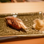 赤坂 鮨 天ぷら 祇園いわい - カマスの炙り