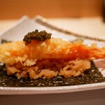 赤坂 鮨 天ぷら 祇園いわい - 海老ドック