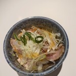 Tori Soba Suzaku - ミニ丼セットのチャーシュー丼