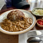 ごはん処 きちでん - ハンバーグカレー