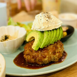 たねカフェ - 日替わりランチ ハンバーグランチ