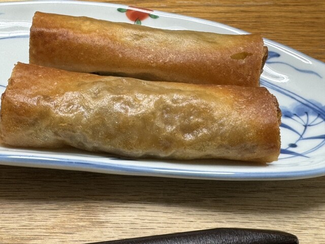 はるまき 春巻きは素晴らしいね。餃子は、、、』by Eric55 : 富麗華 伊勢丹新宿