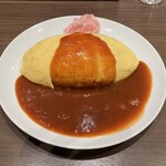 北極星 - 料理写真:チキンオムライス　ラージサイズ