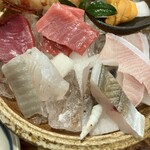 しんのすけ - うに、寒ぶり、うおぜ、ひらめ、初がつお、ぼたんえび、生本まぐろ