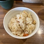 手打ちうどん 歩 - とりめし