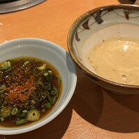銀座しゃぶ通 - 国産豚ロースと牛ロースのしゃぶセット（¥1100）