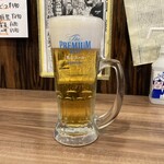 Yakitori Fukushige - 生ビール（550円）