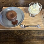 蔵Moto Cafe - フォンダンショコラ