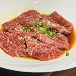 特選銘柄和牛 焼肉牛亭 五反田店 - 上ハラミ