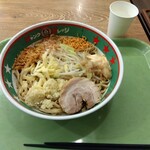 ジャンクガレッジ - まぜそば倍盛り990円