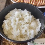 Wafuu Resutoran Chikusui - 茨城県産ミルキークィーンを使用したご飯