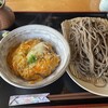 隠れ庵 - 料理写真:玉子丼と二八蕎麦