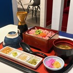 ザ・ローストビーフライス JYU - 牛ひつまぶし重（1000円）肉増し（+700円