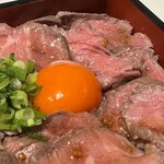 ザ・ローストビーフライス JYU - 牛ひつまぶし重（1000円）肉増し（+700円