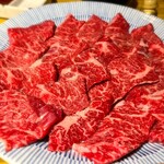 十勝精肉 - ハラミは通好み
程よい肉感と脂は万人受けしますね