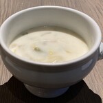 RACINES Boulangerie & Bistro - アサリと野菜のスープ