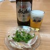 Hayashi Saketen - 瓶ビールととりタタキ