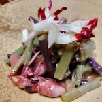 ダ カゼッタ - ホタルイカと山菜