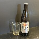 ビンビール(中)アサヒスーパードライ