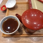 蕎麦・海鮮 伊予椿食堂 - 蕎麦湯