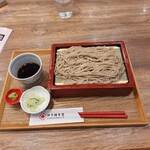 蕎麦・海鮮 伊予椿食堂 - 細切りせいろ(冷)