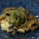 ゑびす屋食堂 - 煮穴子なや川に、山椒を