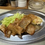 ゑびす屋食堂 - 豚肉生姜焼　440円