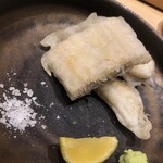 鮨かわなか - 煮穴子　米粉揚げ