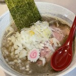 Menya Naruto - 煮干しラーメン(塩)＋玉ねぎ