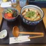 芯 - とり天ぶっかけ＋まぐろの漬けセット