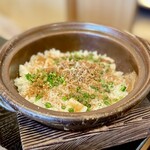 京かのこ - お食事/ じゃこと長芋の炊き込みご飯