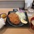 とんかつ檍のカレー屋 いっぺこっぺ - 料理写真:平日ロースカツ定食　1200円