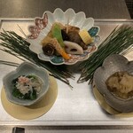 Naniwa Tempura Ishin - ②前菜