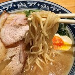 ラーメン山村 - 中麺