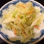 博多麺房 赤のれん - ［１回目］コールスローサラダ(150円)
