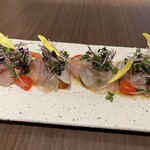 俺のフレンチ 横浜 - 鮮魚のカルパッチョ