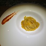 隼 - ・上海蟹のとまとくりーむぱすた　上海蟹の濃厚なソース　フレッシュトマトチリソース