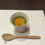 やす多” - 河豚の白子蒸し