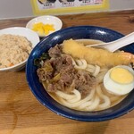 牧のうどん - お子様セット 570円