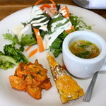 イルポッジョ - 前菜の盛り合せ、どれも美味しい