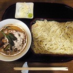 石臼挽き手打ち蕎麦 高はし - 鴨せいろ（1600円）