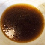 石臼挽き手打ち蕎麦 高はし - 残りの汁