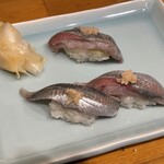丸ひろ鮨 - 鯵は別注で〜