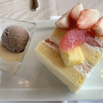 グランマーレ - 子供達のデザートも豪華(*'-')b OK!