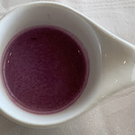 グランマーレ - 紫芋スープも付いていました♫