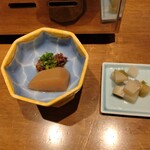 焼うお いし川 - 付け合せの野菜　第二弾