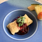 グランマーレ - マスカルポーネのクレープミックスベリーのジュレ