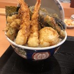 江戸前 天丼 はま田 - 天丼アップ