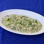 Infu Sumida Gawa Itarian - 牡蠣と海苔のリゾット