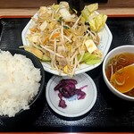 福しん - 肉野菜炒め♪ご飯大盛クーポン券